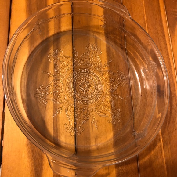 Fire King Kitchen Vintage Fire King Clear Glass Serving Baking Dish